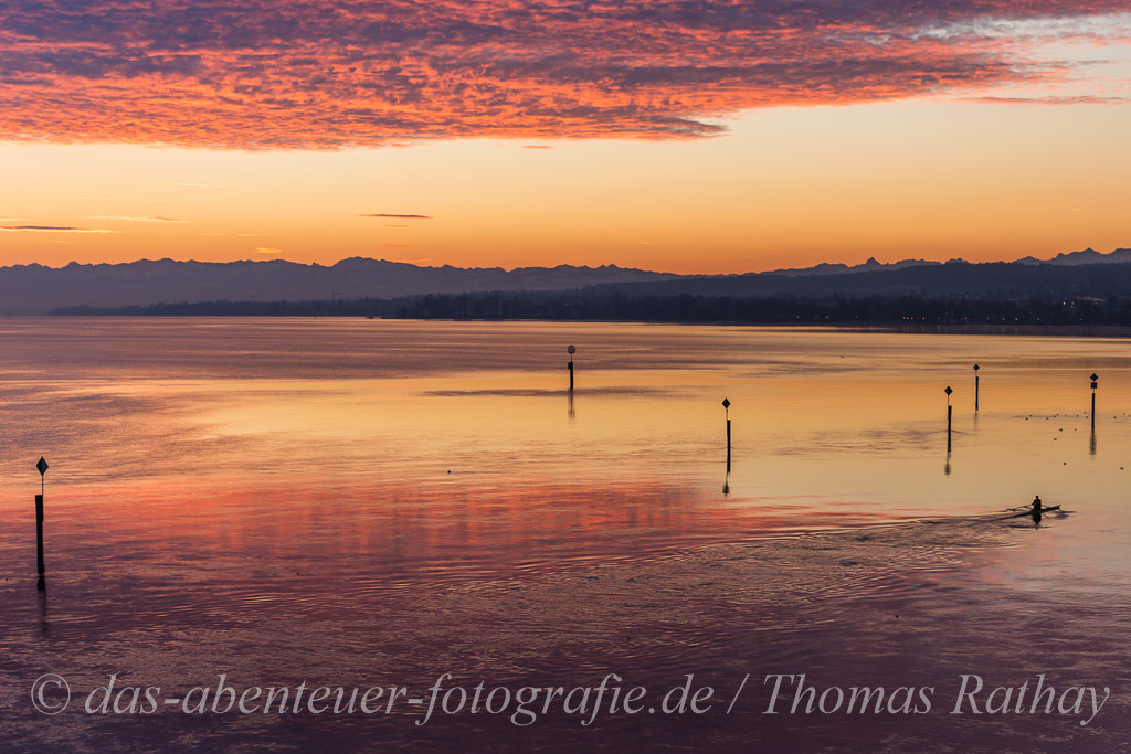 Sonnenaufgang am Bodensee