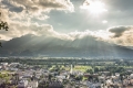 Sonne über Liechtenstein