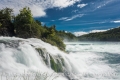 Sonne am Rheinfall
