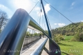 Rahmen, Sonne und motivierte Segwayfahrer.