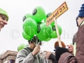 Stuttgart - Demonstration gegen das BAHNprojekt Stuttgart 21 - S21 am 23. Februar 2013 unter dem Motto: *Endstation Stuttgart 21 - bitte alle aussteigen!*