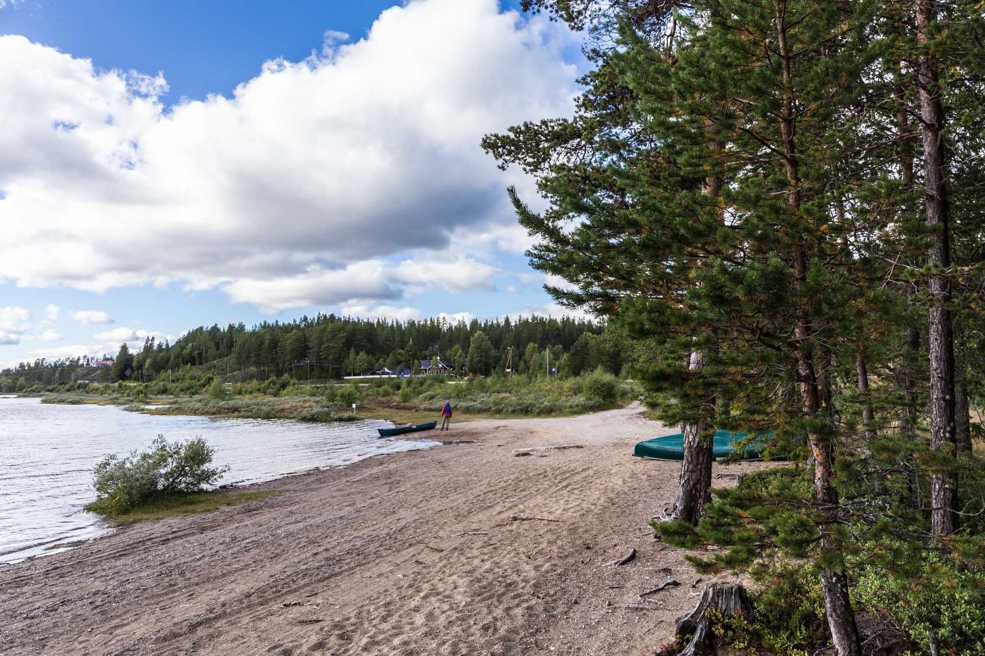 Outdoor Fotokurs in Dalarna Schweden Das Rucksack Reisen Camp in Idre am See