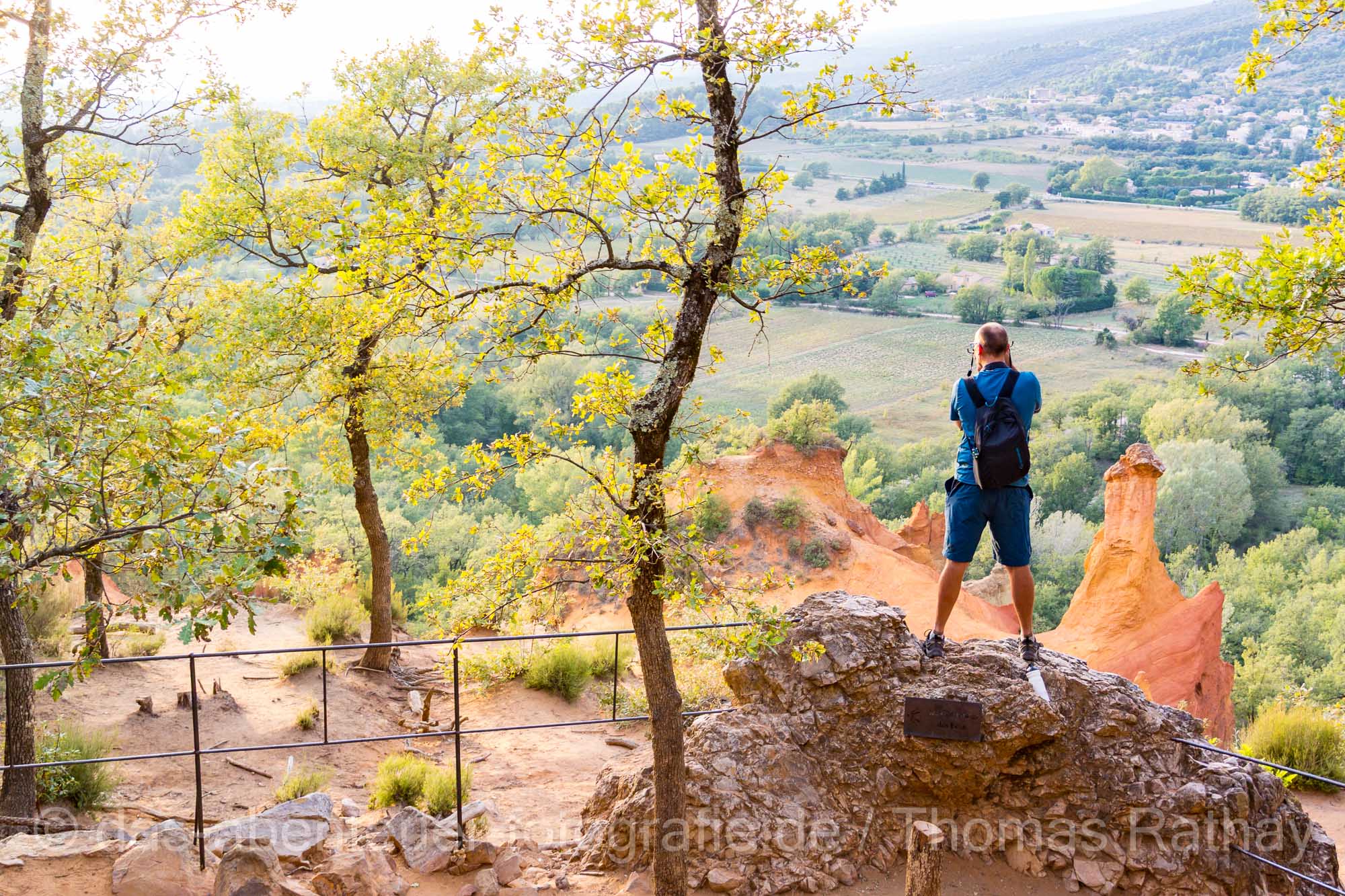 Ein weiteres Highlight sind die Farben der Ockerbrüche wie hier im "Colorado" bei Rustrel.