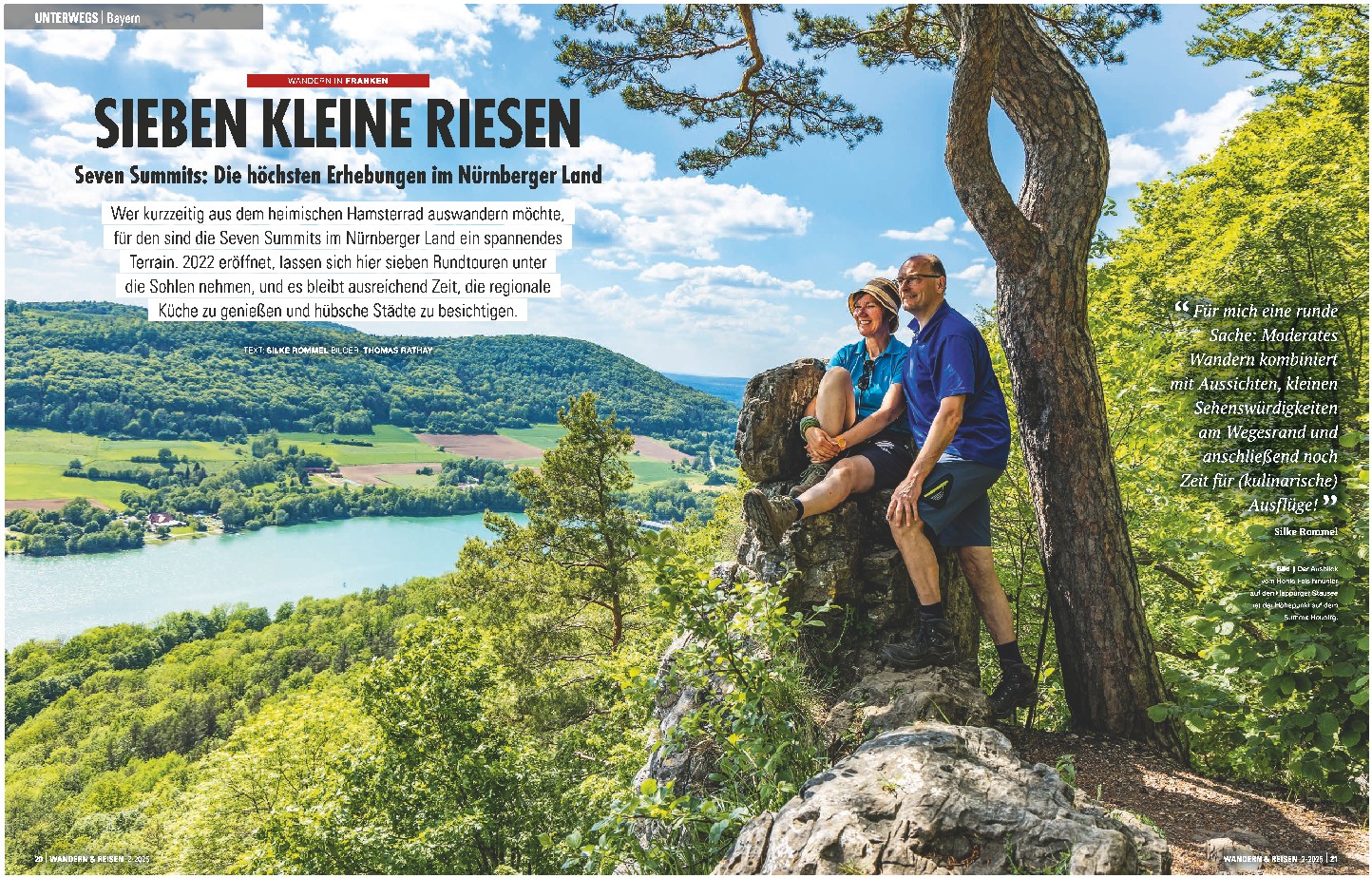 Wandern und Reisen Magazin - Wanderregion Nürnberger Land